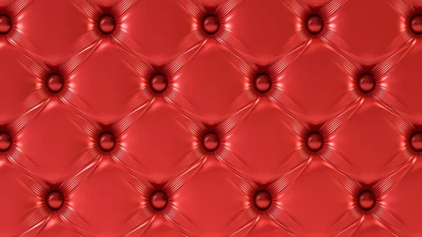 Skórzana sofa tekstury tła. Ilustracja 3D, renderowanie 3D. — Zdjęcie stockowe