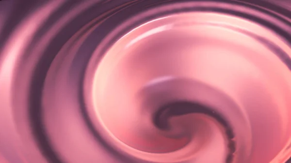 Πολυτέλεια όμορφη βουτιά της ροής του ροζ χρυσού. 3D εικονογράφηση, 3 — Φωτογραφία Αρχείου