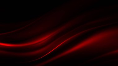 Perdelik ve ipek kıvrımları ile güzel arka plan. 3D Resim, 3d render.