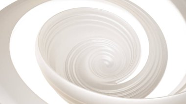 Bir tutam süt. 3d illüstrasyon, 3d canlandırma.