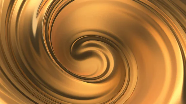 Luxury beautiful splash of gold flow. 3d illustration, 3d rendering. — Stock Photo, Image
