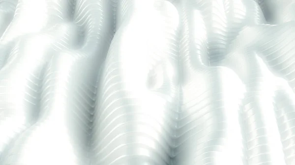 白い線で背景 3Dレンダリング 3Dイラスト — ストック写真