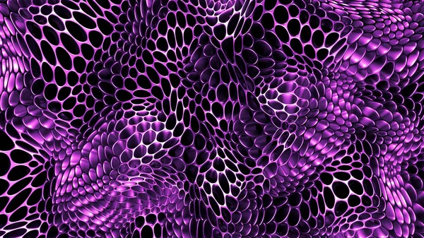 Фиолетовый Металл Черный Фон Рендеринг Иллюстрация — стоковое фото