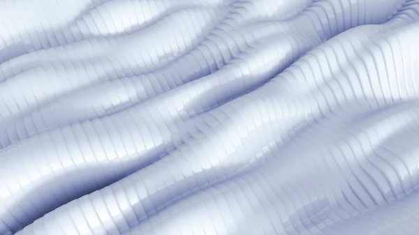 線で白の青の背景 3Dレンダリング 3Dイラスト — ストック写真