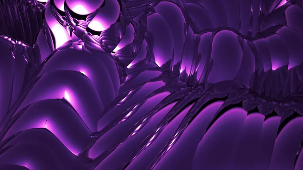 Фиолетовый Металлический Фон Рендеринг Иллюстрация — стоковое фото