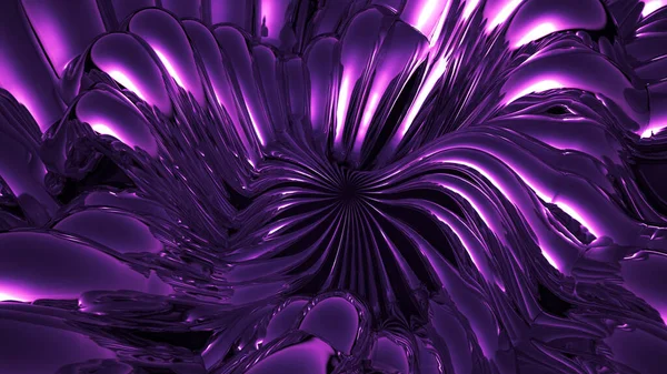 Фиолетовый Металлический Фон Рендеринг Иллюстрация — стоковое фото