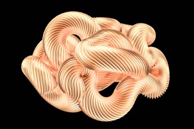 Güzel altın arka plan. 3d görüntüleme, 3d illüstrasyon.