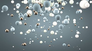 Neşeli, pozitif, taşaklı, parlak bir arka plan. 3d görüntüleme 3d