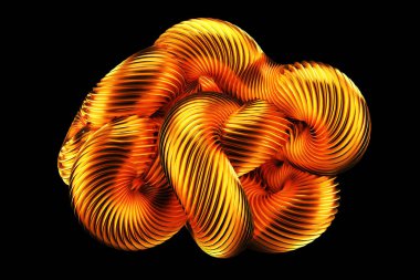 Güzel altın arka plan. 3d görüntüleme, 3d illüstrasyon.