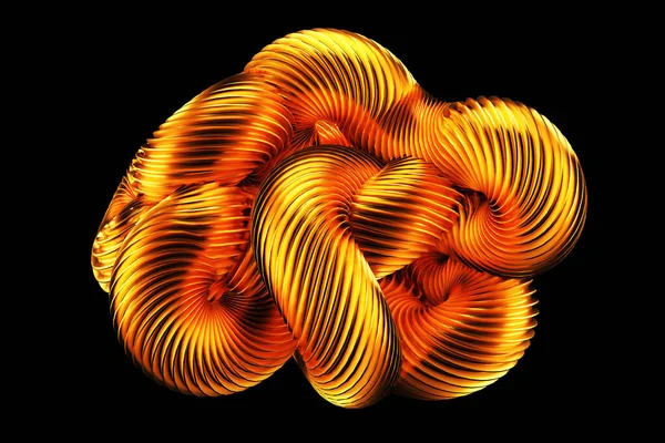 Güzel altın arka plan. 3d görüntüleme, 3d illüstrasyon.