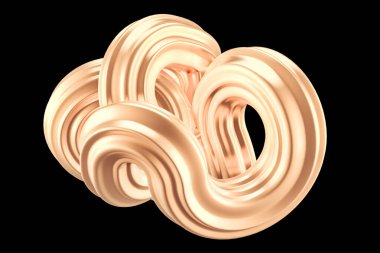 Güzel altın arka plan. 3d görüntüleme, 3d illüstrasyon.