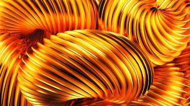 Güzel altın arka plan. 3d görüntüleme, 3d illüstrasyon.