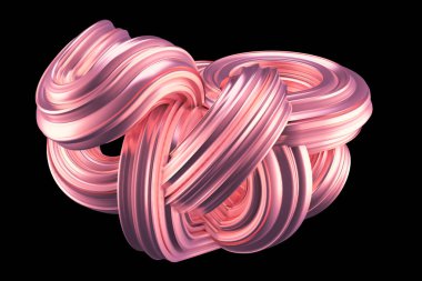 Güzel metalik pembe arka plan. 3d görüntüleme, 3d illüstrasyon.