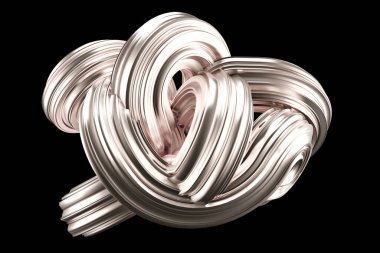 Güzel gümüş arka plan. 3d görüntüleme, 3d illüstrasyon.