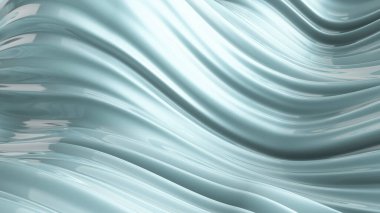 Kumaşlı, güzel, gri bir arka plan. 3d görüntüleme, 3d illüstrasyon.