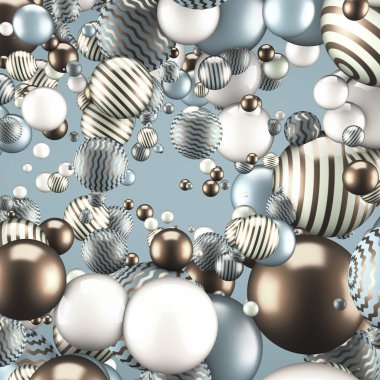 Neşeli, pozitif, taşaklı, parlak bir arka plan. 3d görüntüleme 3d