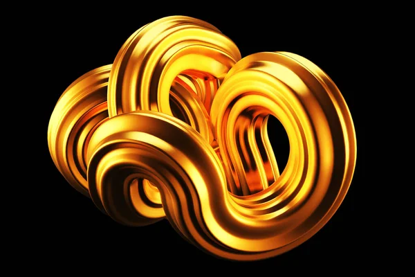 Güzel altın arka plan. 3d görüntüleme, 3d illüstrasyon.