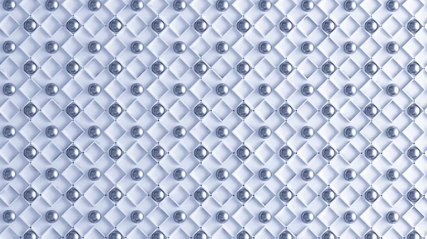 Architektonický Vnitřní Vzor Modrá Kovová Textura Stěna Vykreslování Ilustrace — Stock fotografie
