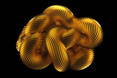 Güzel altın arka plan. 3d görüntüleme, 3d illüstrasyon.