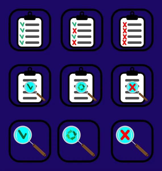 Icons set kontrol