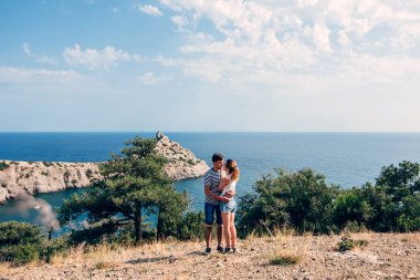 kaç sarılma ve öpüşme tatilde aşk içinde