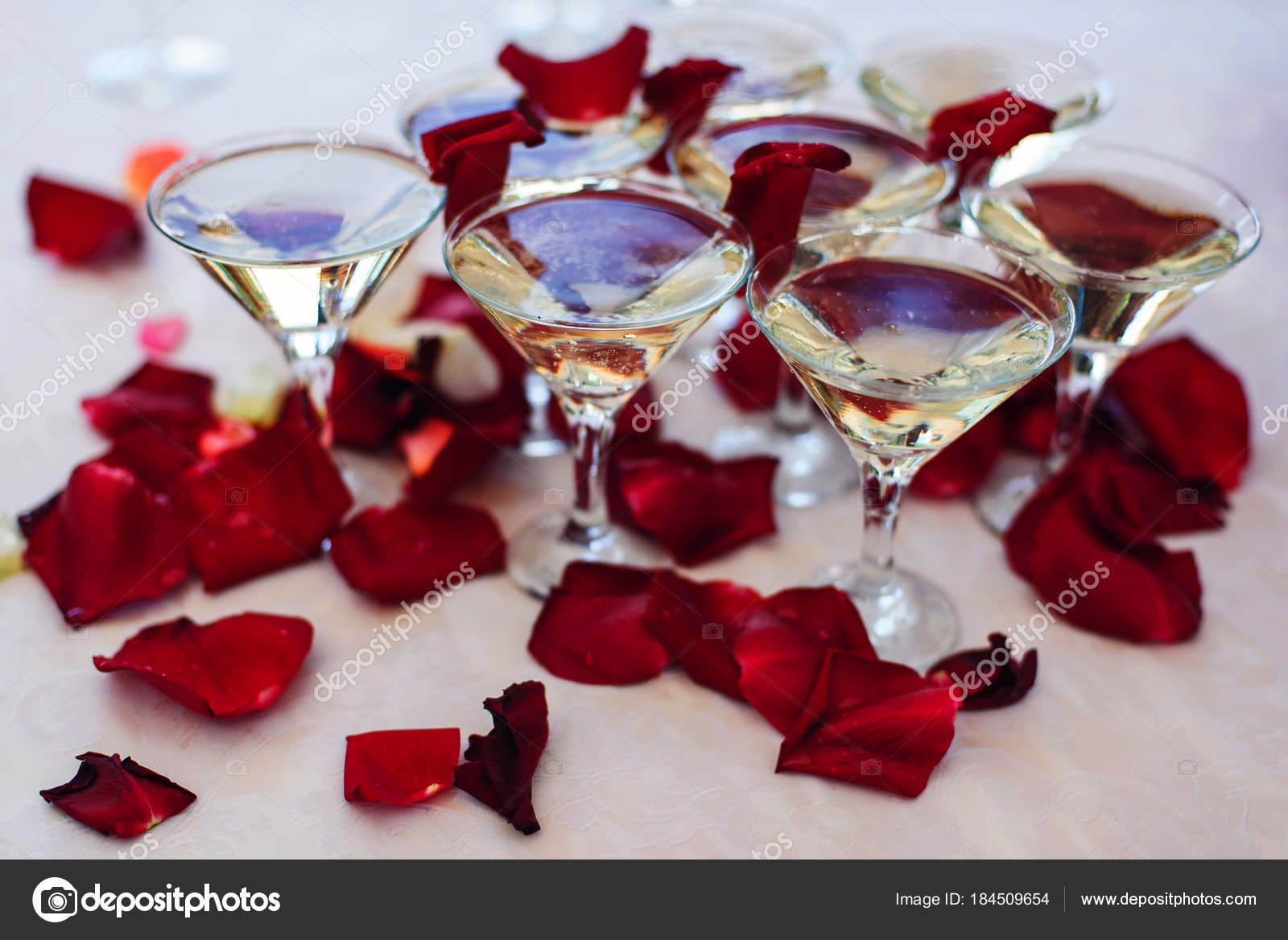 Martini Glasses Decorations Wedding Glasses Of Martini And