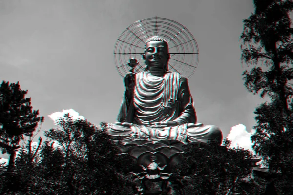 Estatua de Buda sentado en Dalat —  Fotos de Stock