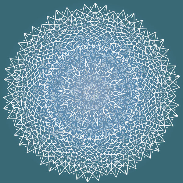 Мандала, этнический фрактал
 