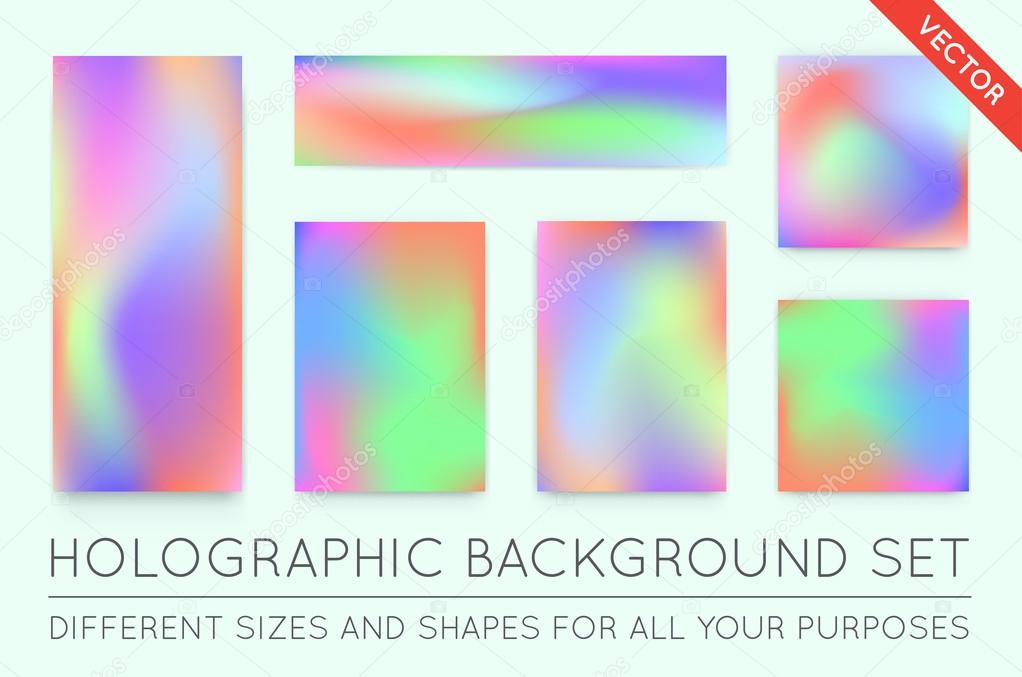 Holographic Trendy Backgrounds