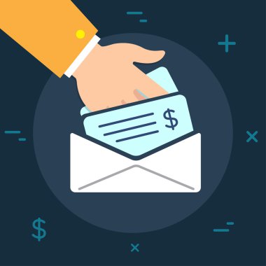 Vektör iş veya Finans Kategori 