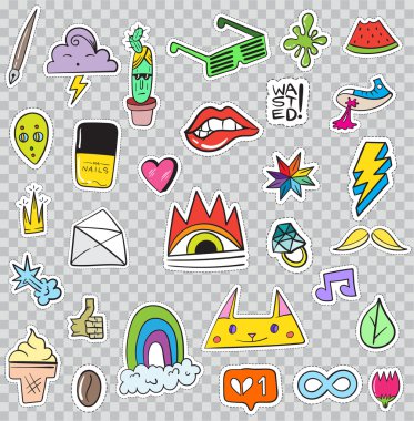 Yamalar öğeleri kümesi