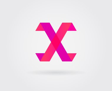 Logo mektup simgesi tasarım  