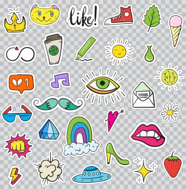 Yamalar öğeleri kümesi