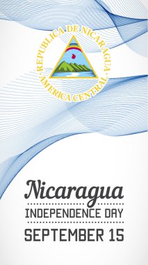 Ülkenin ulusal gün dikey Banner 