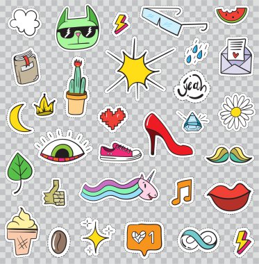 Yamalar öğeleri kümesi