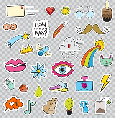 Yamalar öğeleri kümesi