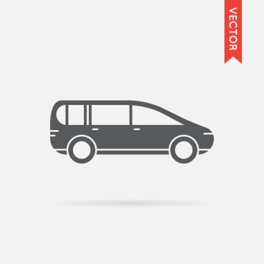 Araba simge vektör
