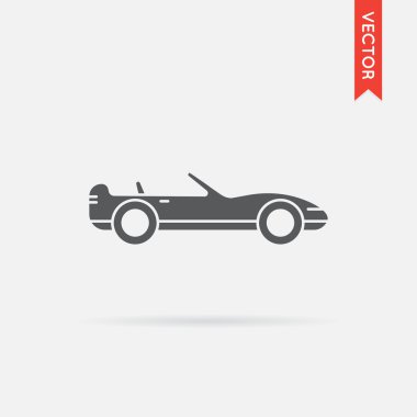 Araba simge vektör