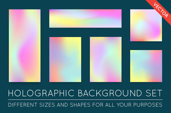 Holographic Trendy Backgrounds