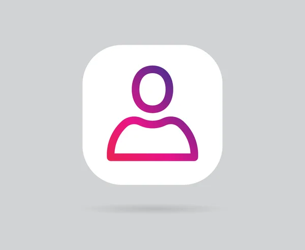 Modello di icona dell'app. Vettore — Vettoriale Stock
