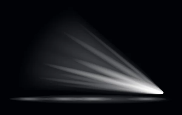 Holofote de efeito de luz vetorial — Vetor de Stock