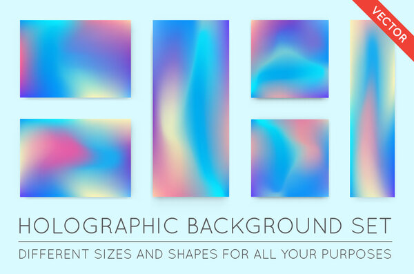 Holographic Trendy Backgrounds