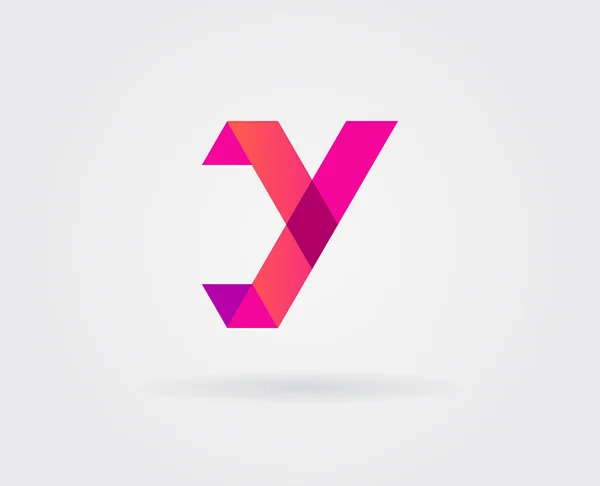 Logo carta icono de diseño — Vector de stock