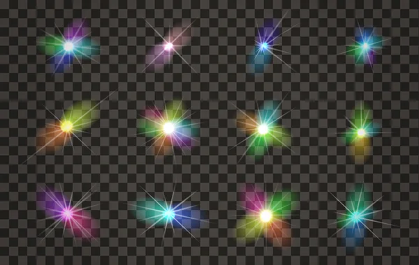 Projecteur à effet de lumière vectoriel — Image vectorielle