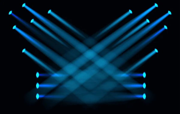Vektor-Lichteffekt-Scheinwerfer — Stockvektor