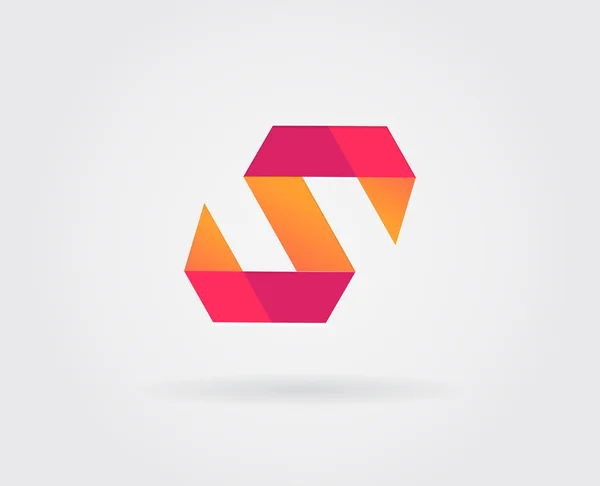 Logo Carta Ícone Design —  Vetores de Stock