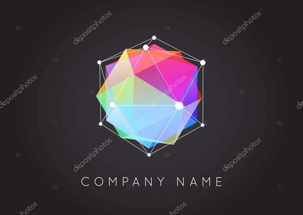 Geometric Shapes, Vector Logo — Stock Vector © ckybe #126537116