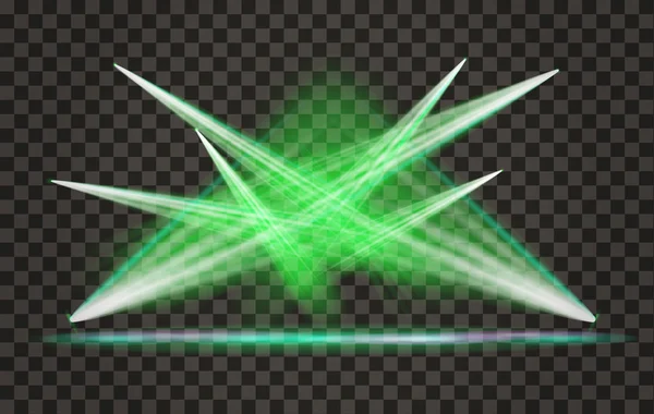 Vektor-Lichteffekt-Scheinwerfer — Stockvektor