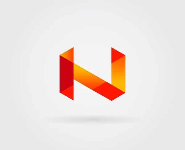 Projektowanie ikon list logo — Wektor stockowy