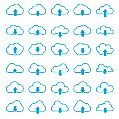 Bulut satır simgeler kümesi